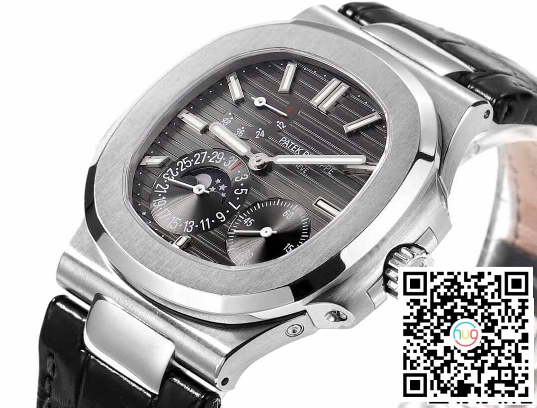 Patek Philippe Nautilus 5712G-001 1:1 Meilleure édition GR Factory Cadran gris