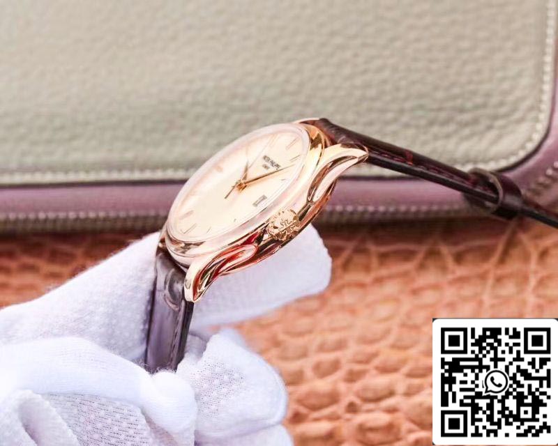 Patek Philippe Calatrava 5227R-001 ZF Factory 1:1 Best Edition 18K Rose Gold Case Swiss Cal.324 SC