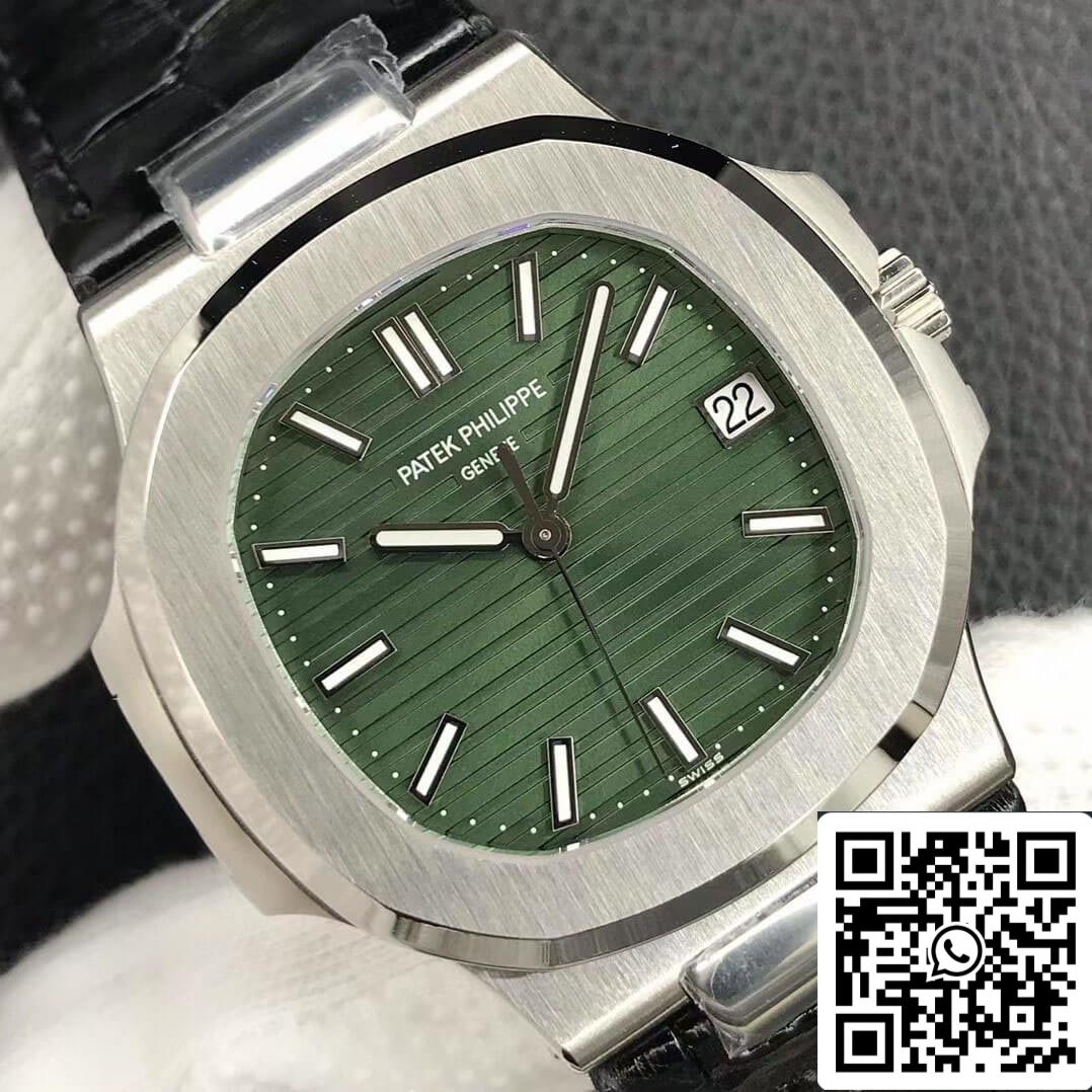 Patek Philippe Nautilus 5711/1A-014 1:1 Best Edition 3K Factory olivgrünes Zifferblatt