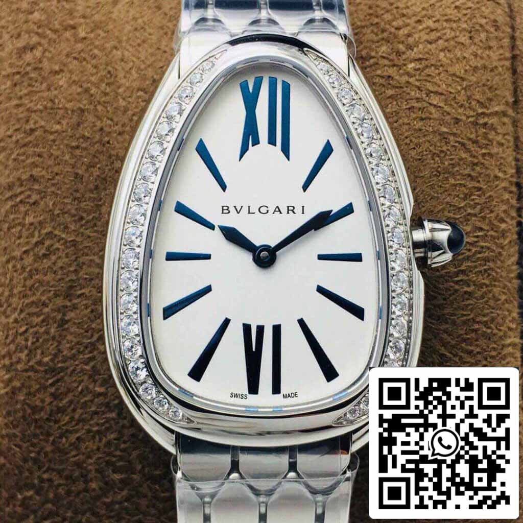 Bvlgari Serpenti 103148 1:1 Melhor Edição BV Factory Moldura de diamante