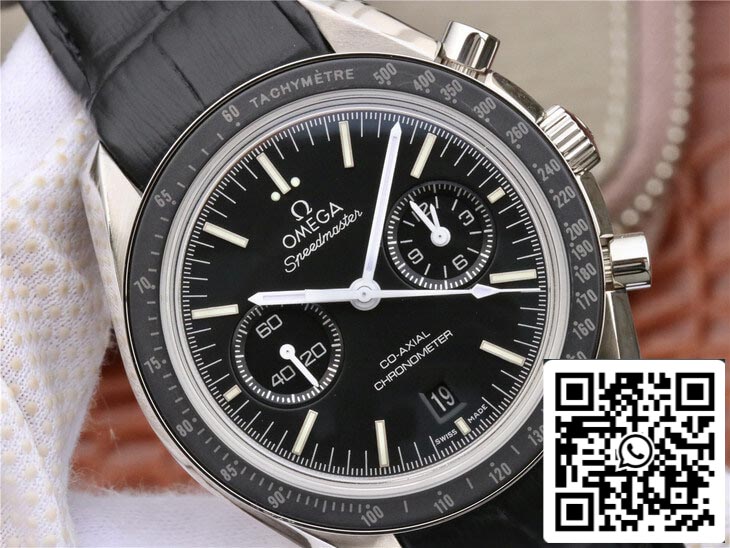 Omega Speedmaster 311.33.44.51.01.001 1:1 Best Edition OM Factory Leather Strap