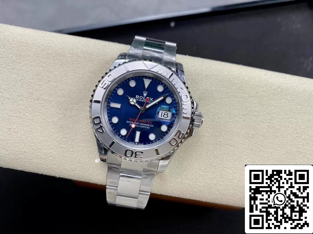 Rolex Yacht Master M126622-0002 40MM 1:1 Meilleure édition VS Cadran bleu d'usine