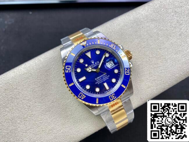 Rolex Submariner M126613LB-0002 41MM 1:1 Meilleure édition VS Cadran bleu d'usine