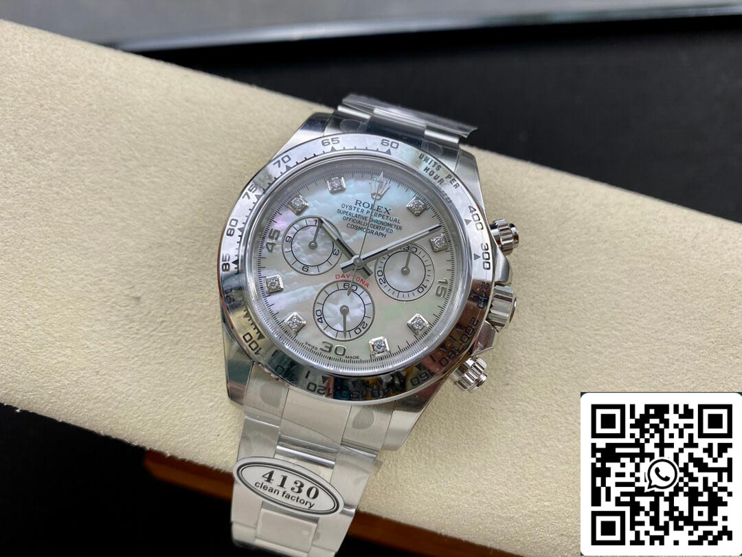 Rolex Cosmograph Daytona M116509-0064 1:1 Meilleure édition Clean Factory Cadran en nacre