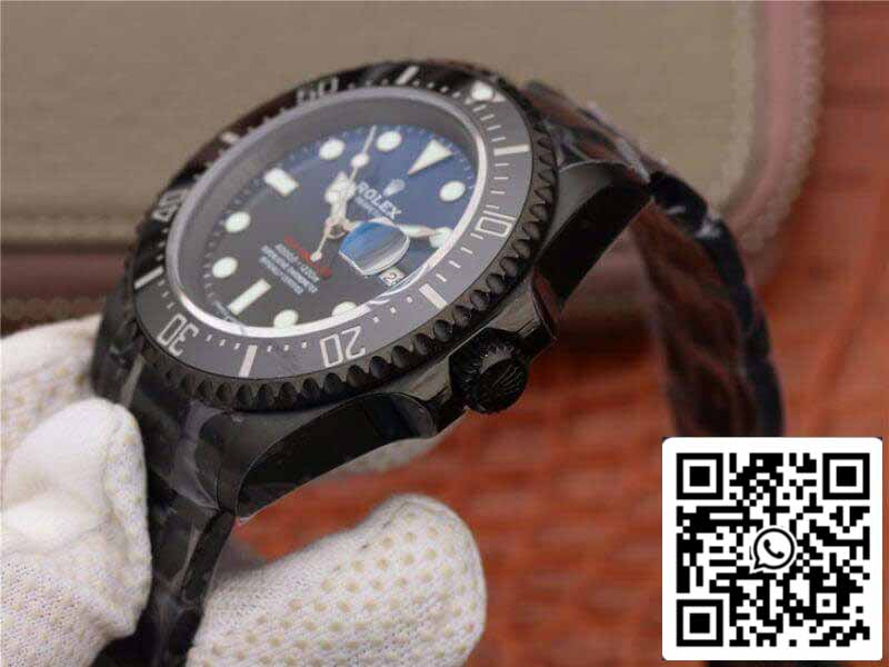 Rolex Deepsea Sea-Dweller 116660 1:1 Mejor Edición Suiza ETA2836 Esfera Degradada