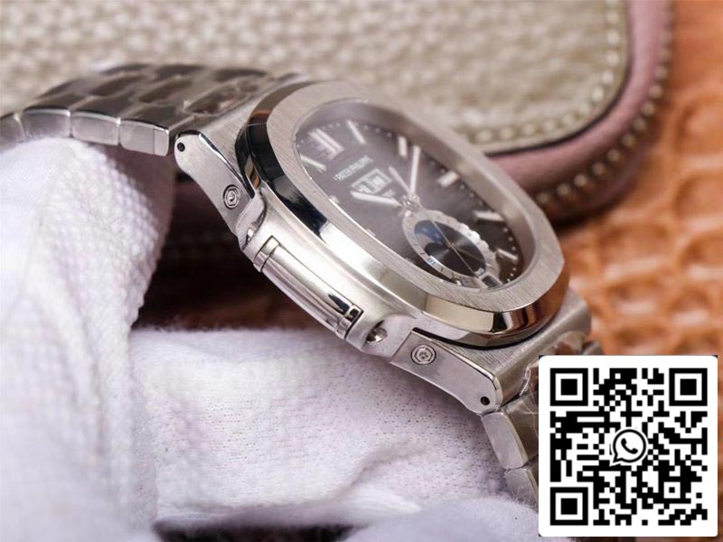 Patek Philippe Nautilus 5726/1A-001 1:1 Meilleure édition PF Factory Cadran gris Suisse ETA324