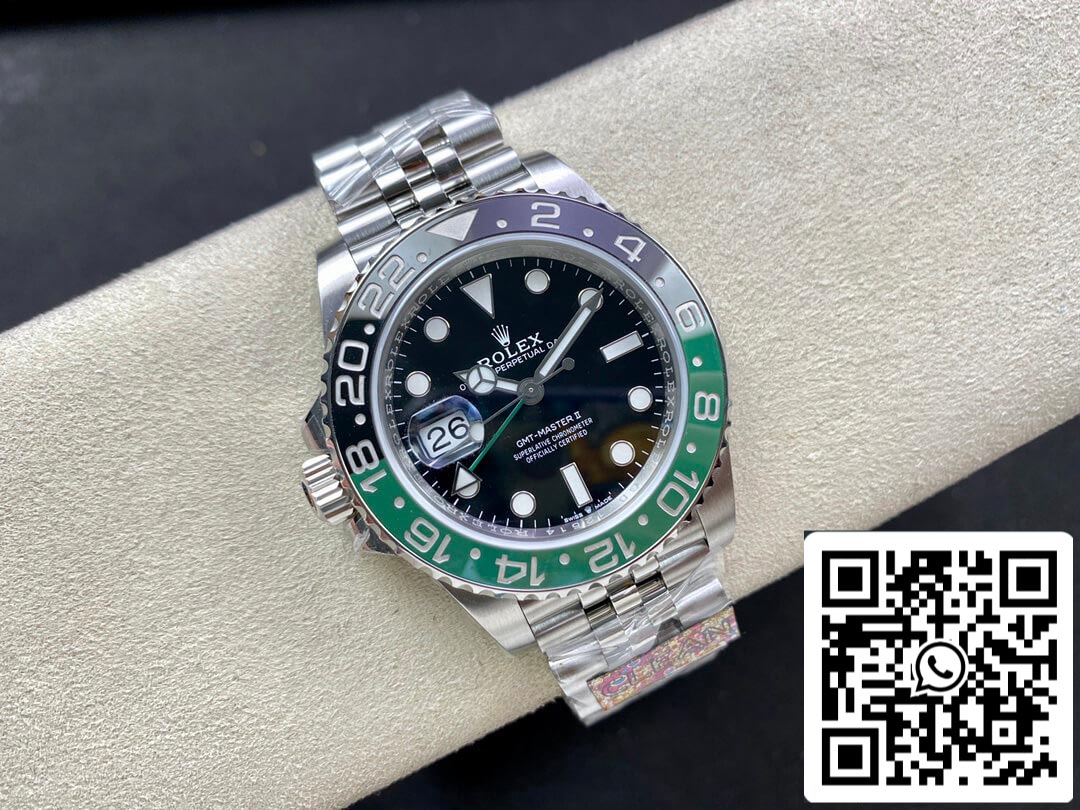 Rolex GMT Master II M126720vtnr-0002 1:1 Best Edition Clean Factory schwarzes Zifferblatt