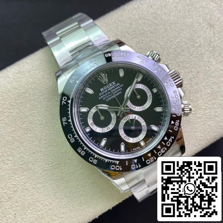 Rolex Cosmograph Daytona M116500LN-0002 1:1 Best Edition Clean Factory quadrante nero