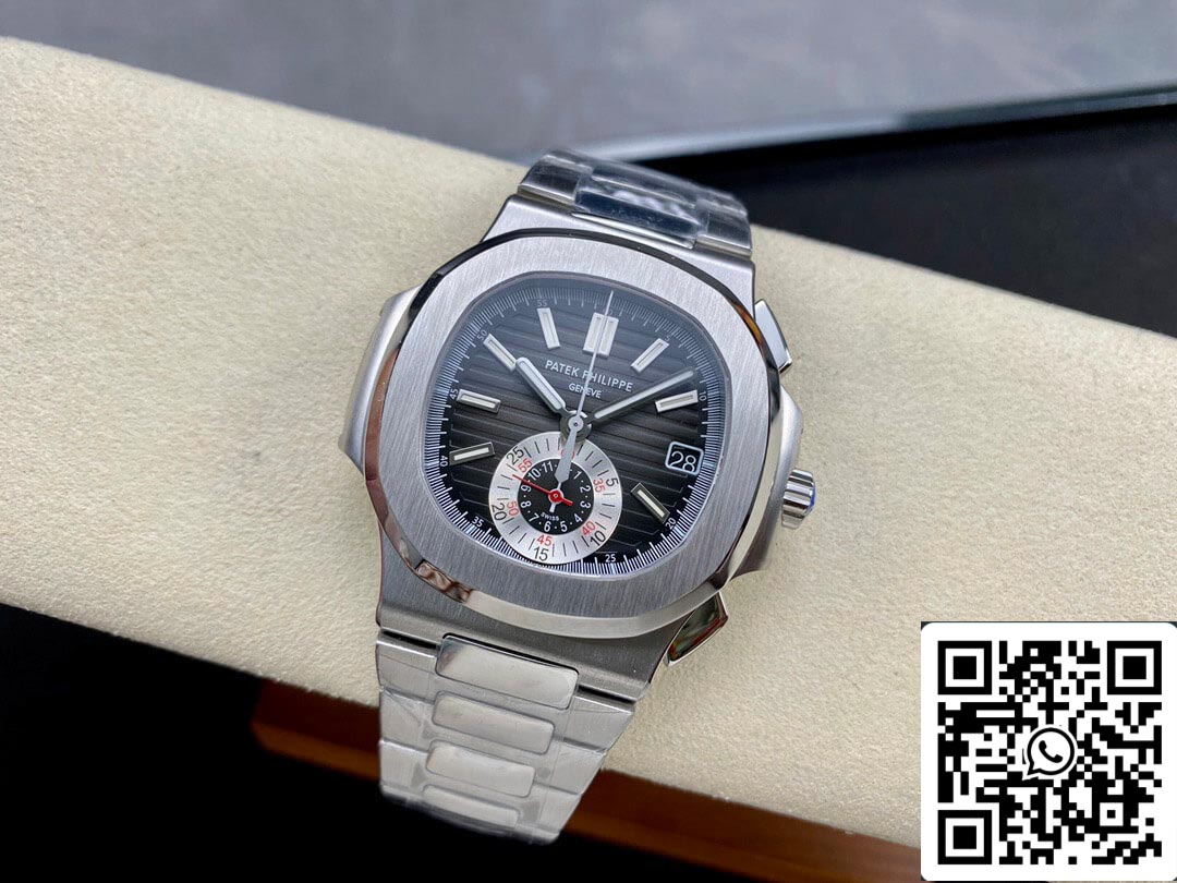 Patek Philippe Nautilus 5980/1A-014 1:1 Best Edition PPF Factory Black Dial