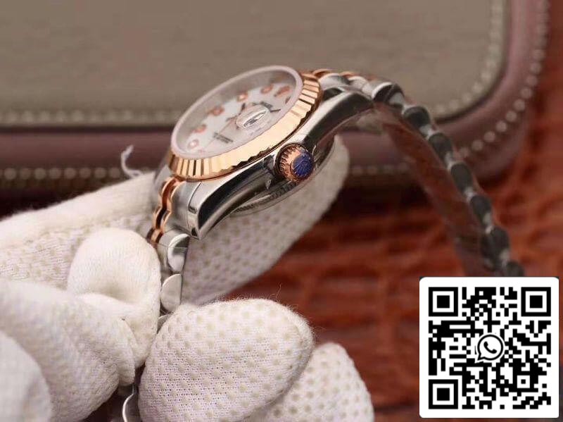 Rolex Lady Datejust 28MM 1:1 Meilleure édition Suisse NH05 Plaqué Or Rose