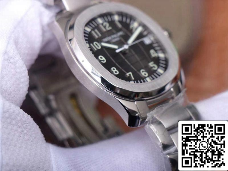 Patek Philippe Aquanaut 5167/1A-001 1:1 Melhor Edição ZF Factory Mostrador Cinza Suíço ETA324