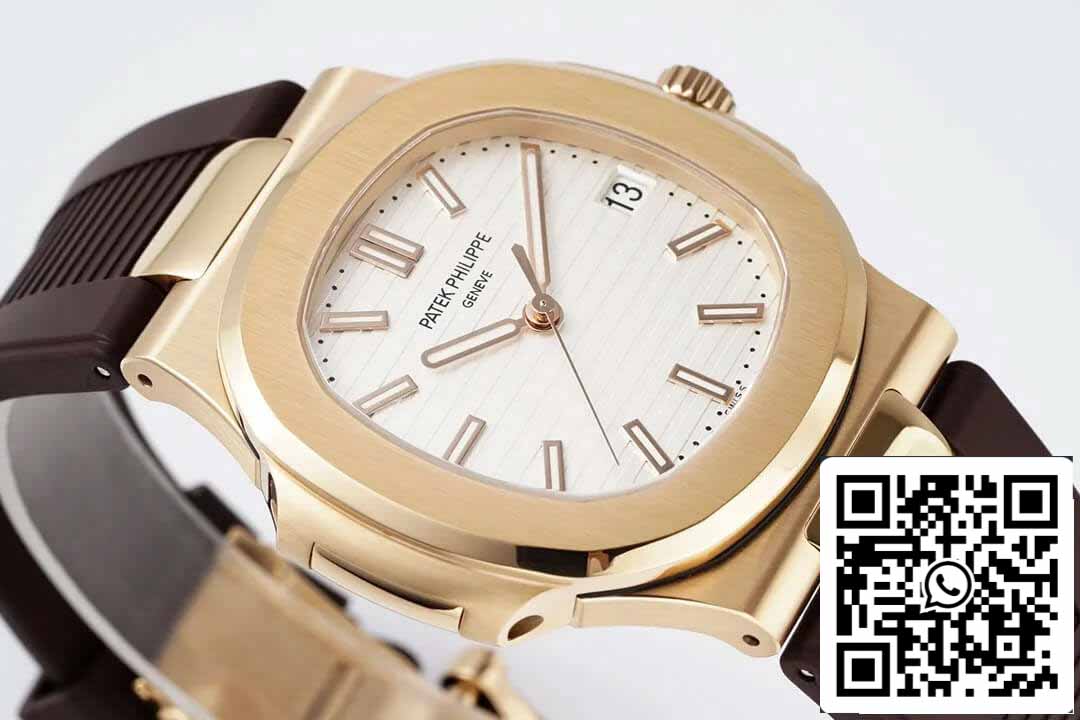 Patek Philippe Nautilus 5711 1:1 Best Edition PPF Factory Brown Rubber Strap