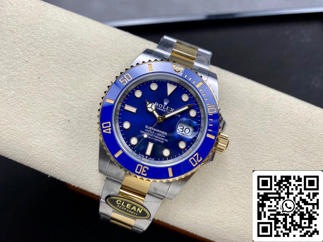 Rolex Submariner M126613LB-0002 41MM 1:1 Best Edition Quadrante blu fabbrica pulita