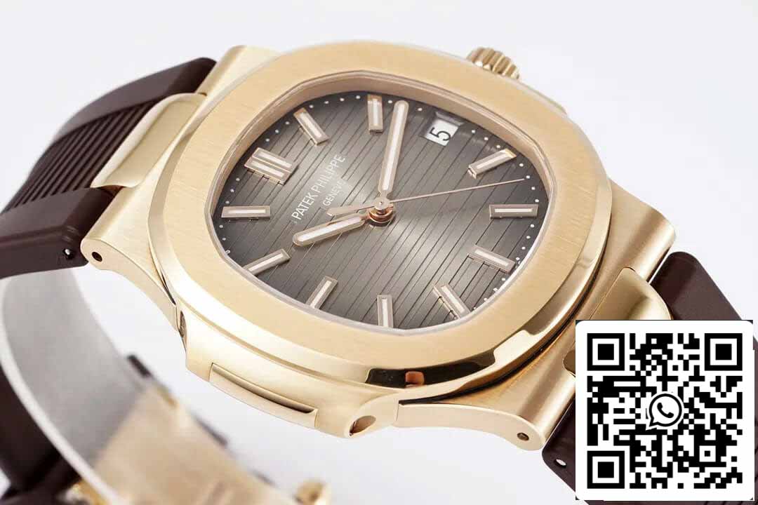 Patek Philippe Nautilus 5711 1:1 Meilleure édition PPF Factory Bracelet en caoutchouc