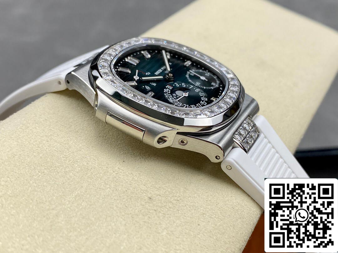 Patek Philippe Nautilus 5712GR 1:1 Meilleure édition GR Factory Bracelet en caoutchouc