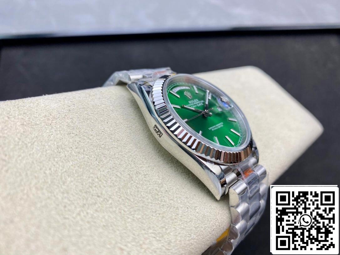 Rolex Day Date 40MM 1:1 Meilleure édition GM Factory Cadran vert