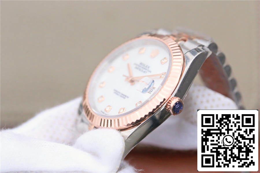 Rolex Datejust M126331-0014 1:1 Meilleure édition EW Factory Cadran en nacre en or rose