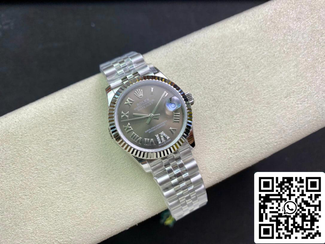 Rolex Datejust M278274-0028 31MM 1:1 Best Edition EW Quadrante grigio fabbrica