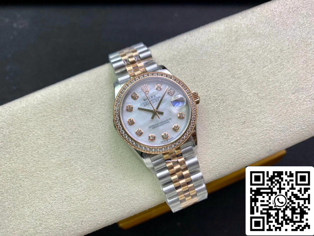 Rolex Datejust M278381RBR-0026 31MM 1:1 Best Edition EW Factory Diamond Bezel