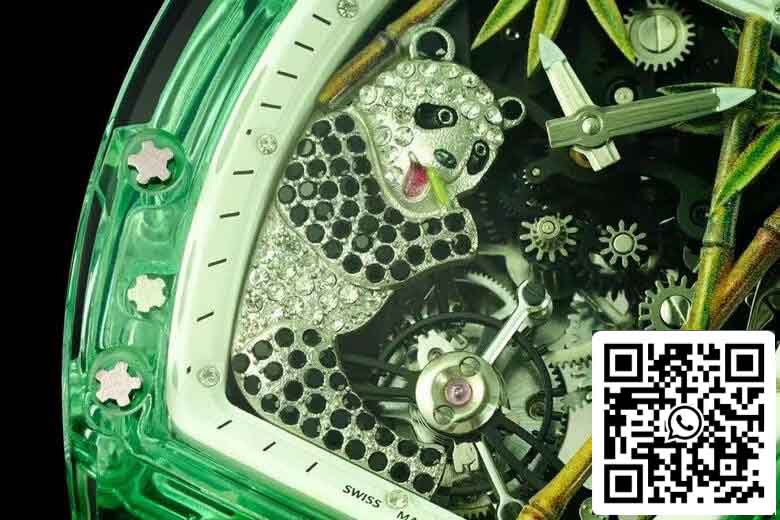 Richard Mille RM26-01 Tourbillon Meilleure édition 1:1 RM Factory Cadran squelette vert