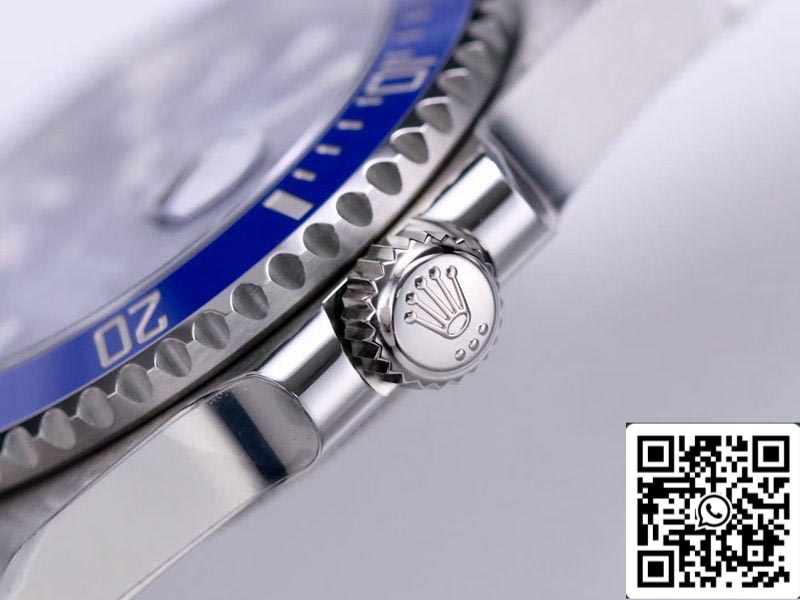 Rolex Submariner 116619LB-97209 1:1 Mejor Edición Noob Factory V12 Esfera Azul Movimiento Suizo