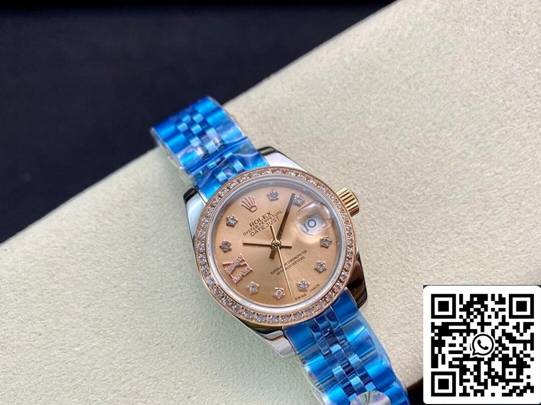 Rolex Datejust 28MM 1:1 Meilleure édition BP Factory Lunette en diamant