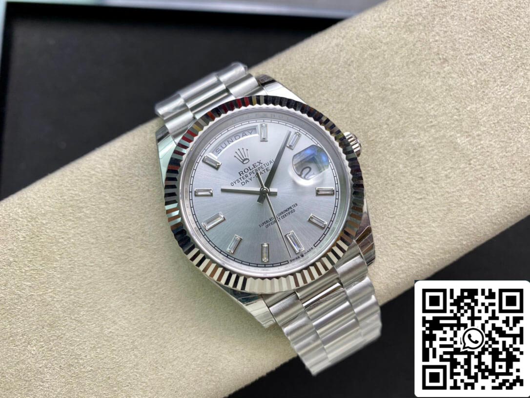 Rolex Day Date M228239-0003 1:1 Meilleure édition EW Factory Or blanc