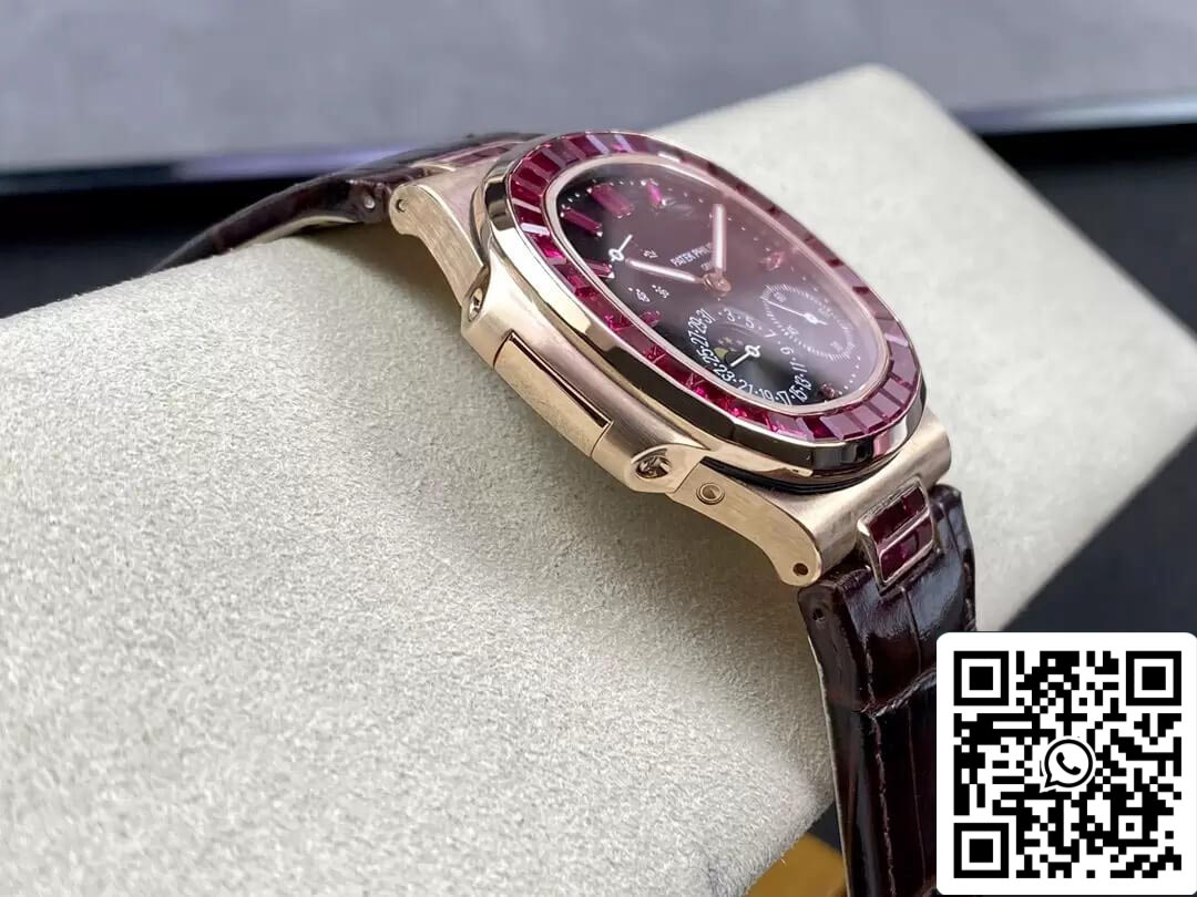 Patek Philippe Nautilus 5724 1:1 Meilleure édition GR Factory Boîtier en or rose