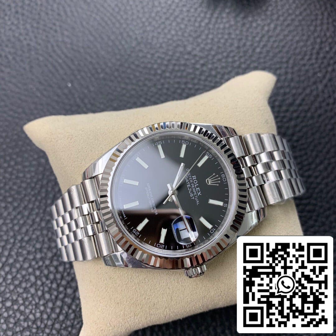 Rolex Datejust M126334-0018 1:1 Meilleure édition EW Factory Cadran noir