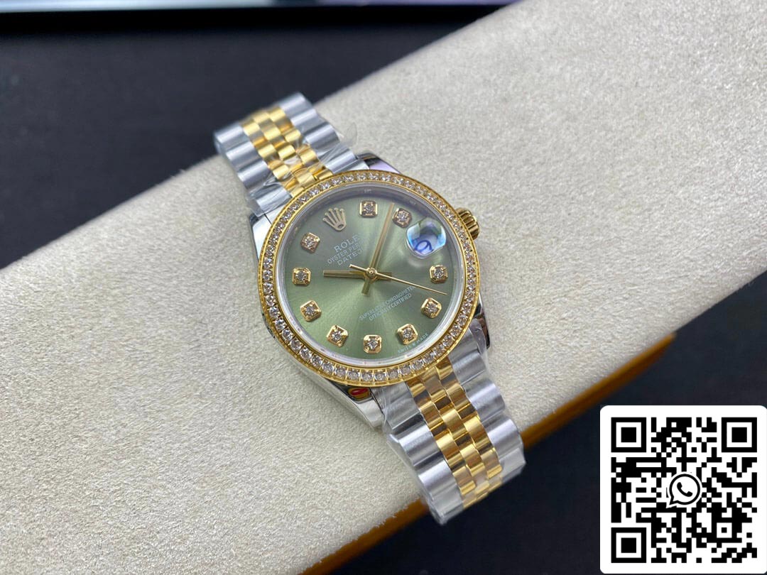 Rolex Datejust M278383RBR-0030 31MM 1:1 Best Edition EW Factory Diamond Bezel