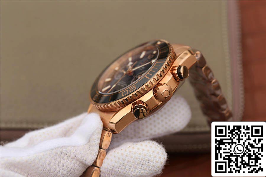 Omega Seamaster Ocean Universe Timing 232.63.46 1:1 Best Edition OM Factory Rose Gold