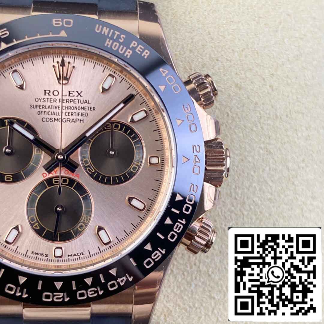 Réplique Rolex Daytona M116515ln-0018 Meilleure lunette en céramique 1:1 BT Factory