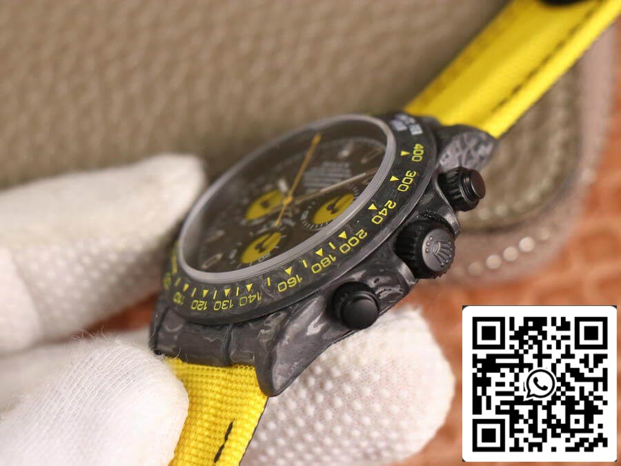 Rolex Daytona Diw Retrofit Version 1:1 Best Edition WWF Factory Carbonfaser-Zifferblatt