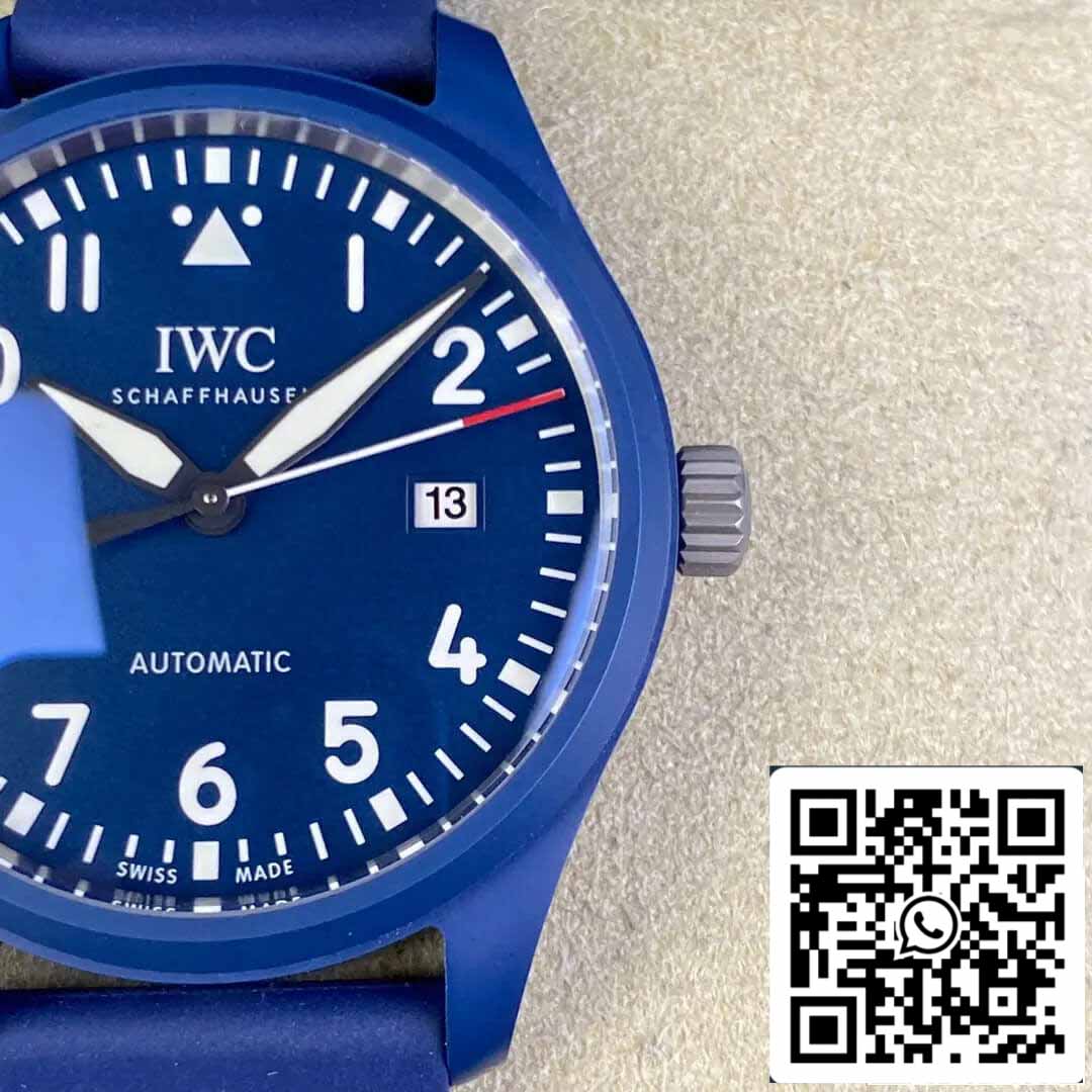 IWC Pilot IW328101 1:1 Meilleure édition M+ Factory V3 Boîtier en céramique