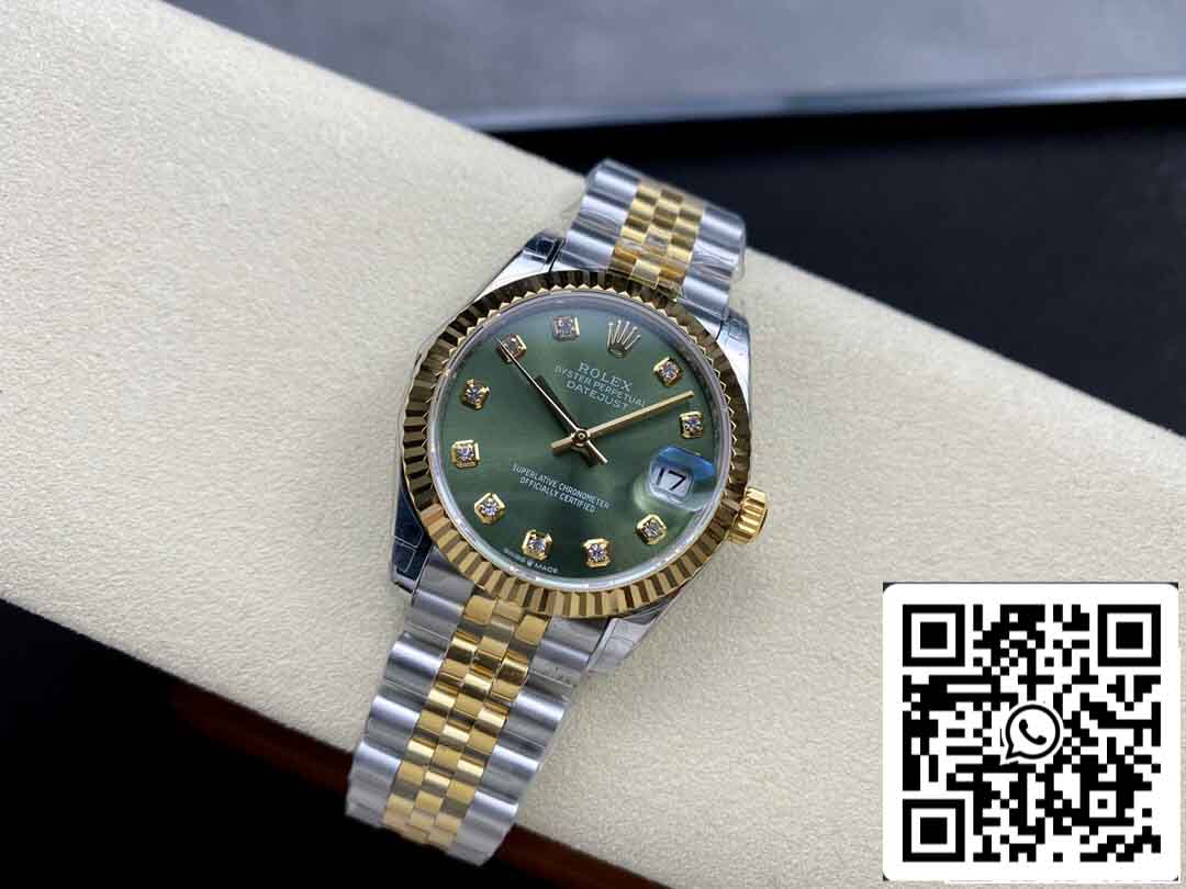 Rolex Datejust M278273-0030 31MM 1:1 Best Edition GS Factory quadrante verde