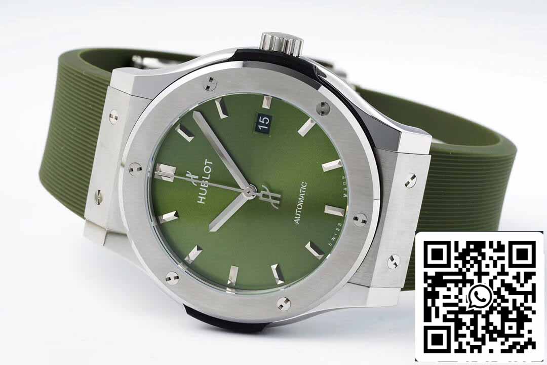 Hublot Classic Fusion 542.NX.8970.RX 42MM 1:1 Meilleure édition HB Cadran vert d'usine