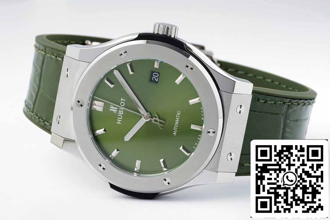 Hublot Classic Fusion 542.NX.8970.LR 42MM 1:1 Meilleure édition HB Factory Bracelet en cuir