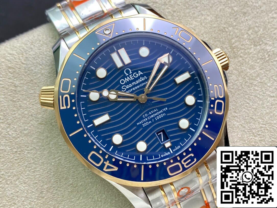 Omega Seamaster Diver 300M 210.20.42.20.03.001 1:1 Best Edition OR Factory Blue Dial