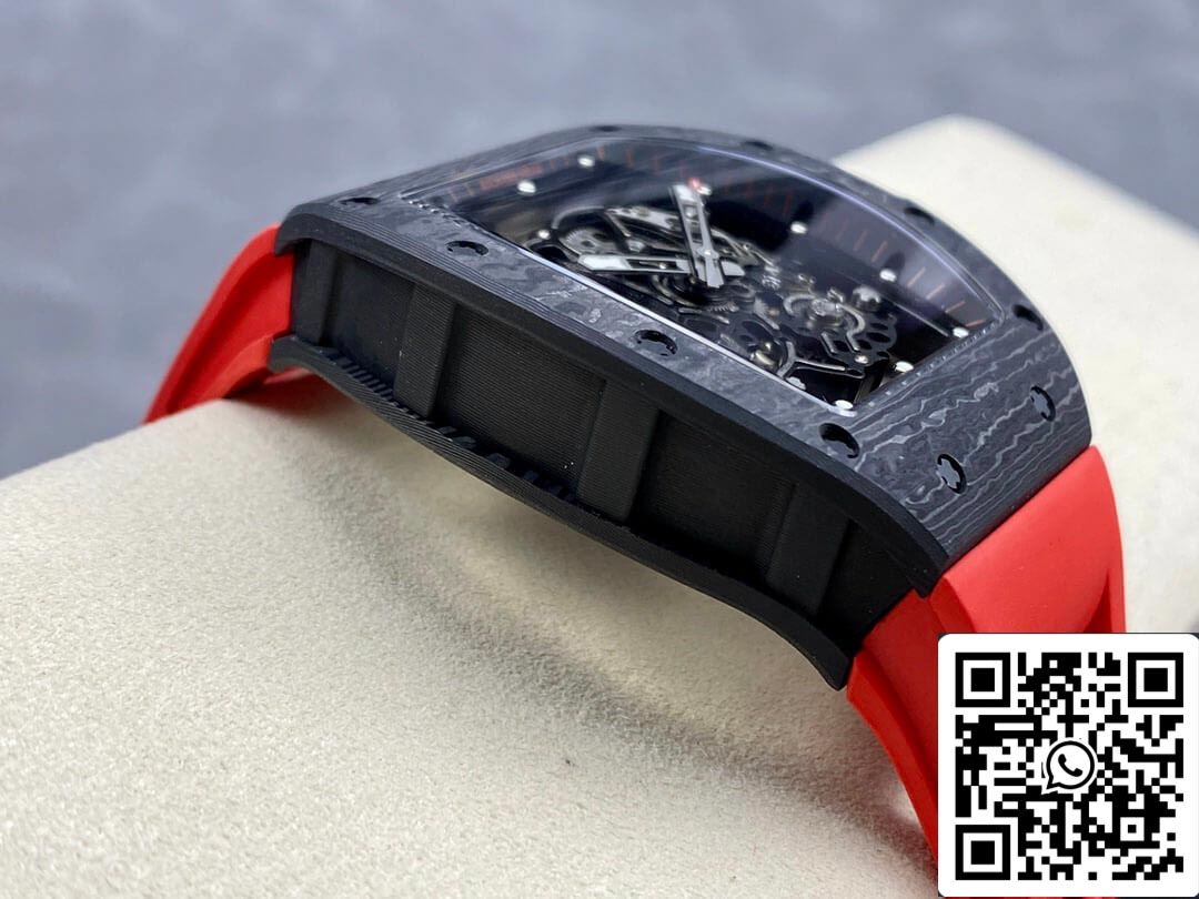 Richard Mille RM-055 1:1 Meilleure édition BBR Factory Bracelet rouge