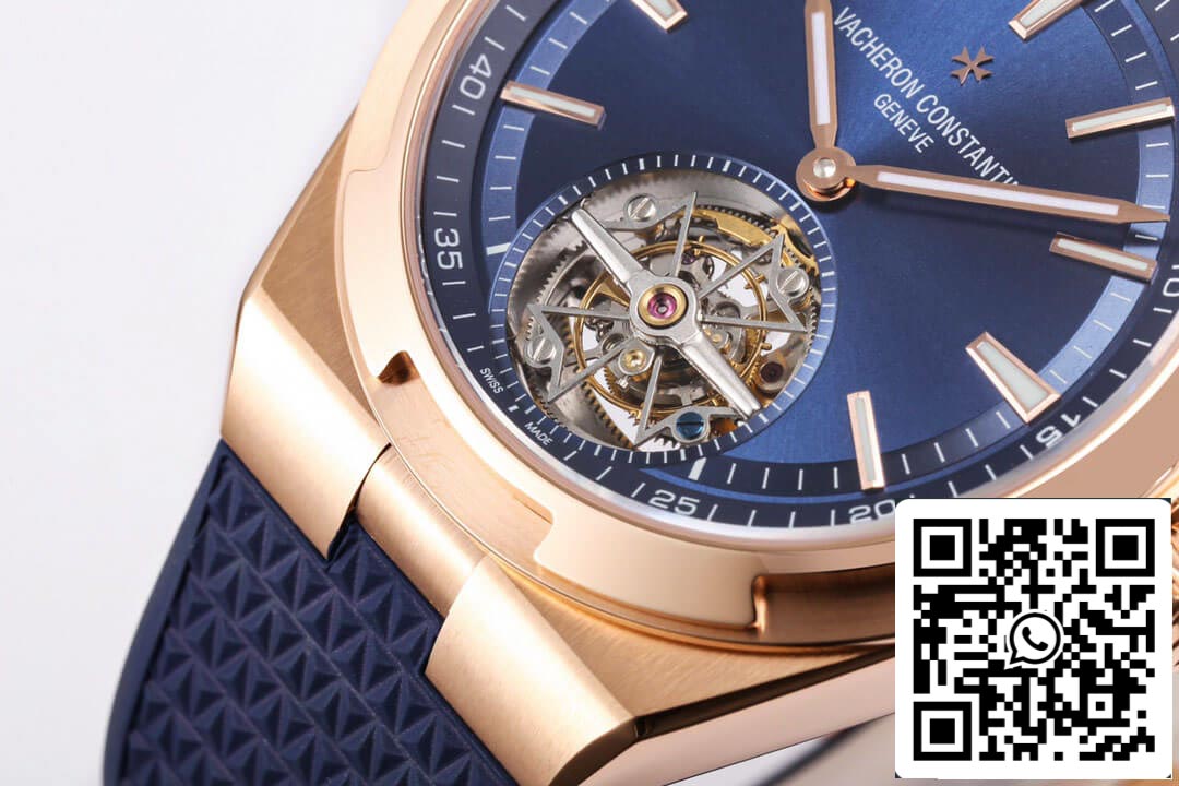 Vacheron Constantin Overseas Tourbillon 6000V/110R-B733 1:1 Meilleure édition BBR Factory Bracelet en caoutchouc