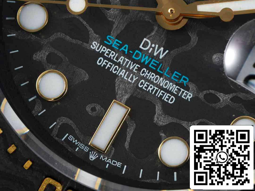 Rolex Sea-Dweller 1:1 Meilleure édition Diw Factory Boîtier en fibre de carbone