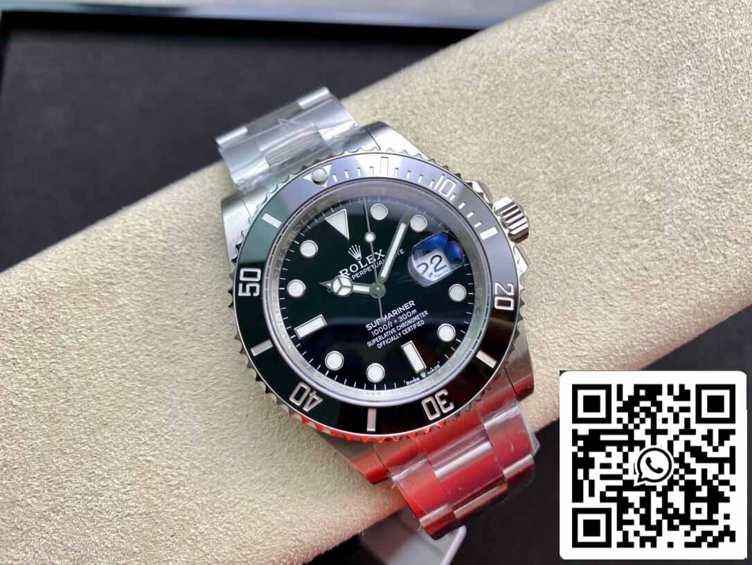 Rolex Submariner M126610LN-0001 41MM 1:1 Meilleure édition VS Lunette en céramique d'usine