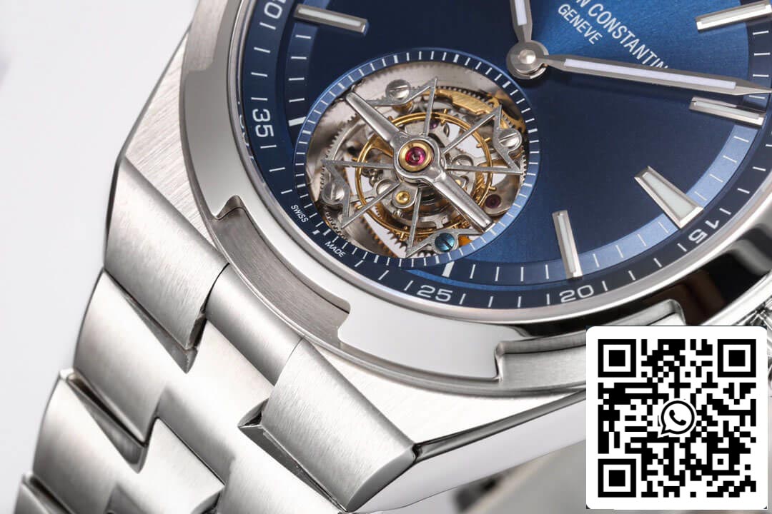 Vacheron Constantin Overseas Tourbillon 6000V/110A-B544 1:1 Meilleure édition BBR Factory Cadran bleu