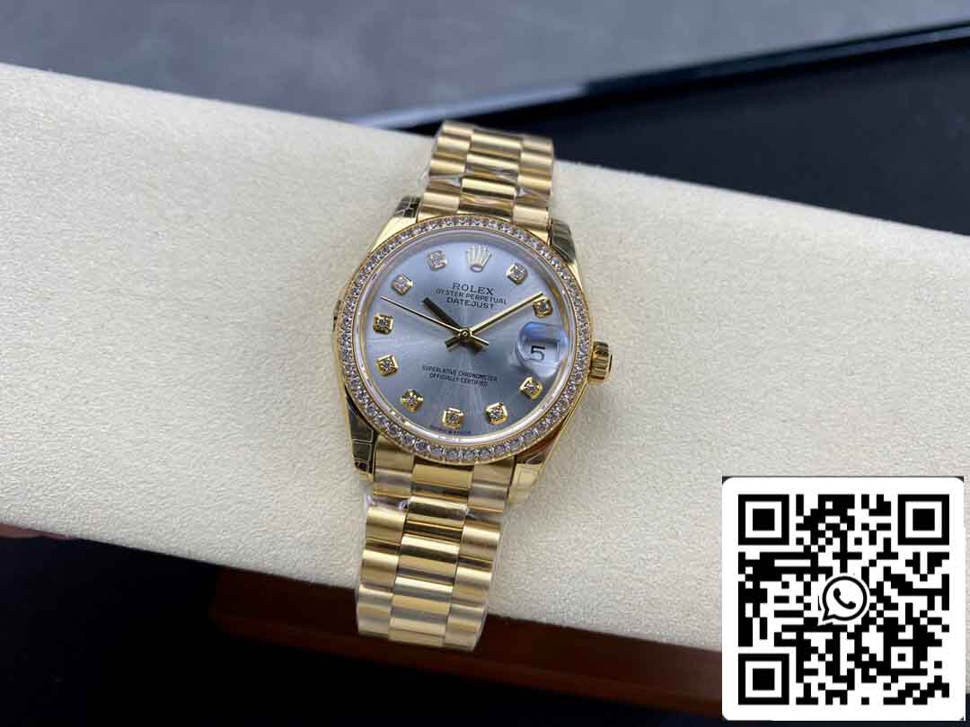 Rolex Datejust M278288RBR-0028 31MM 1:1 Best Edition GS Factory Lunetta con diamanti