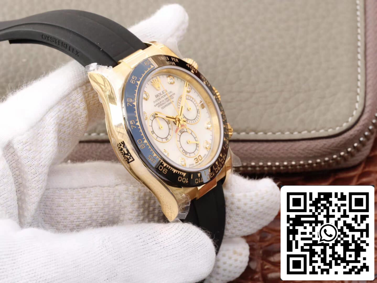 Rolex Daytona Cosmograph M116518ln-0037 1:1 Best Edition JH Factory V6 Gelbgoldgehäuse