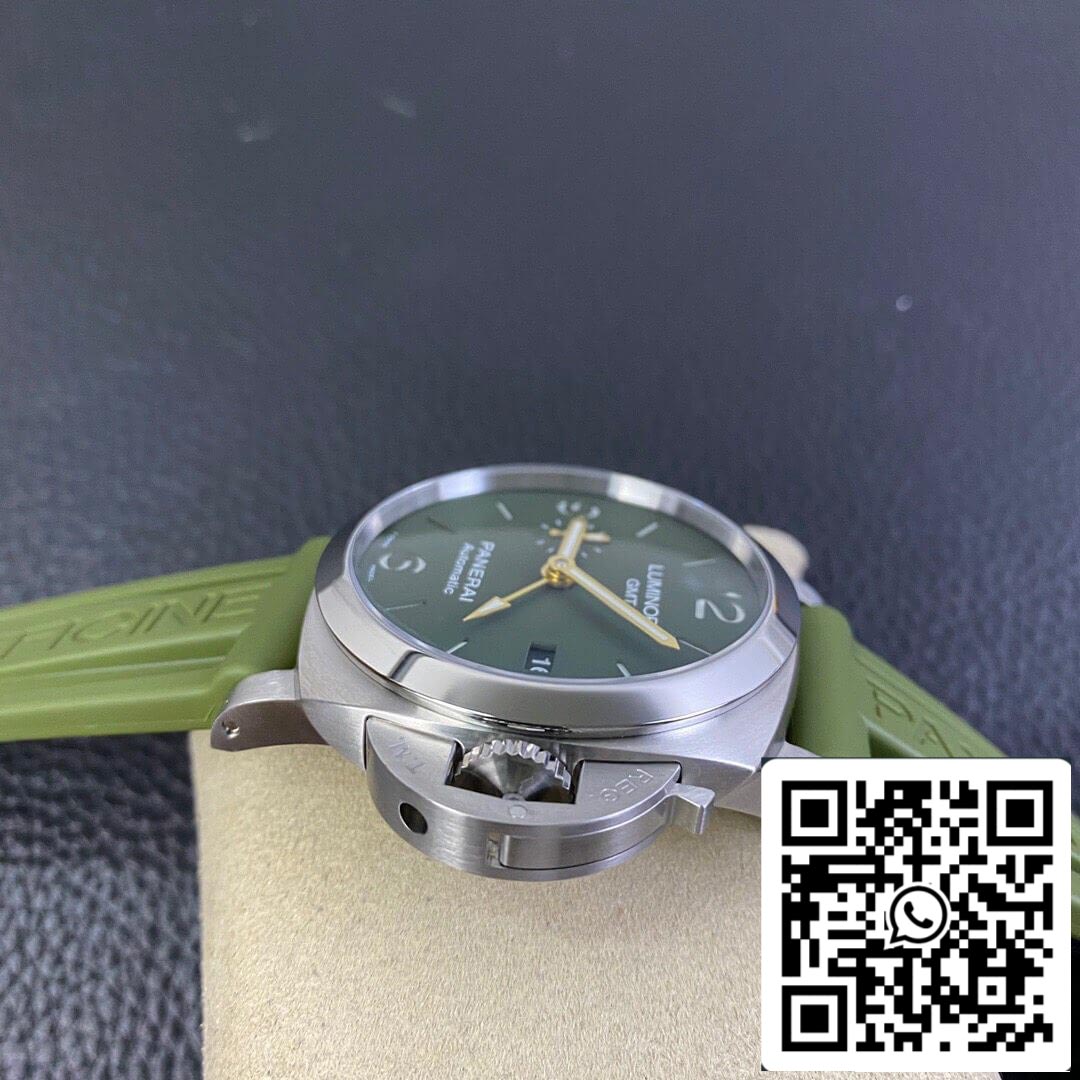 Panerai Luminor PAM01056 1:1 Melhor Edição VS Pulseira de Borracha de Fábrica