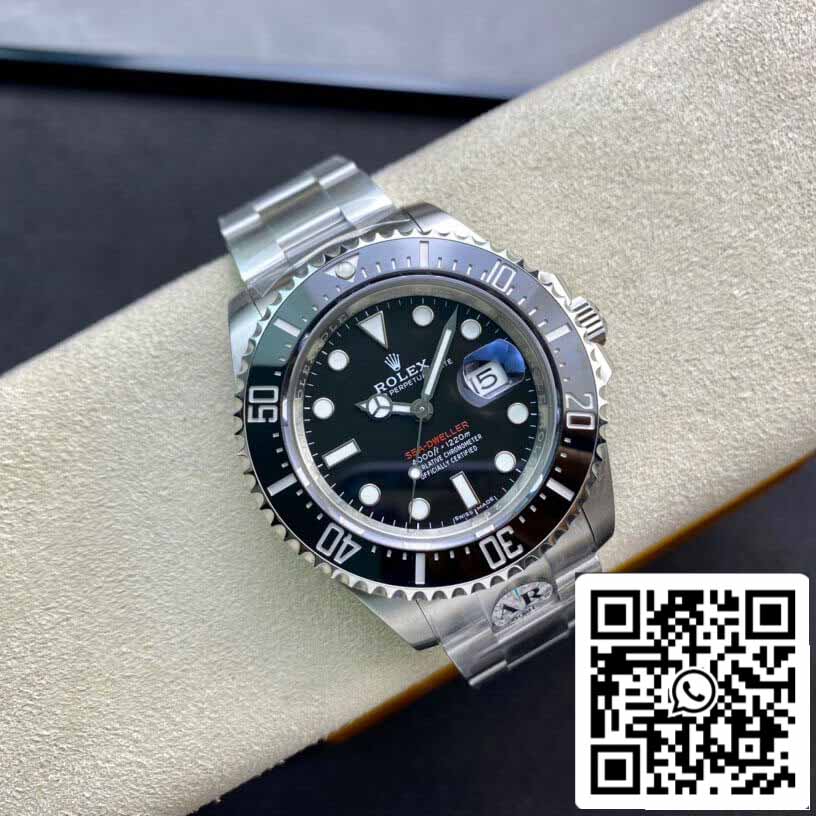 Rolex Sea-Dweller 126600 AR Factory schwarzes Zifferblatt 1:1 Best Edition Swiss ETA2824