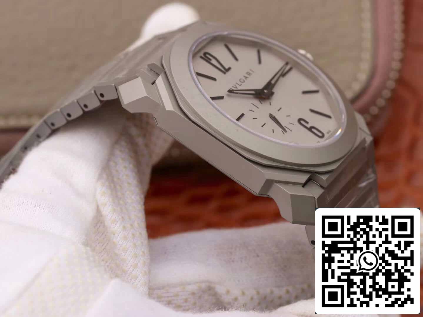 Bvlgari Octo Finissimo 103011 1:1 Meilleure édition BV Factory Cadran gris argenté