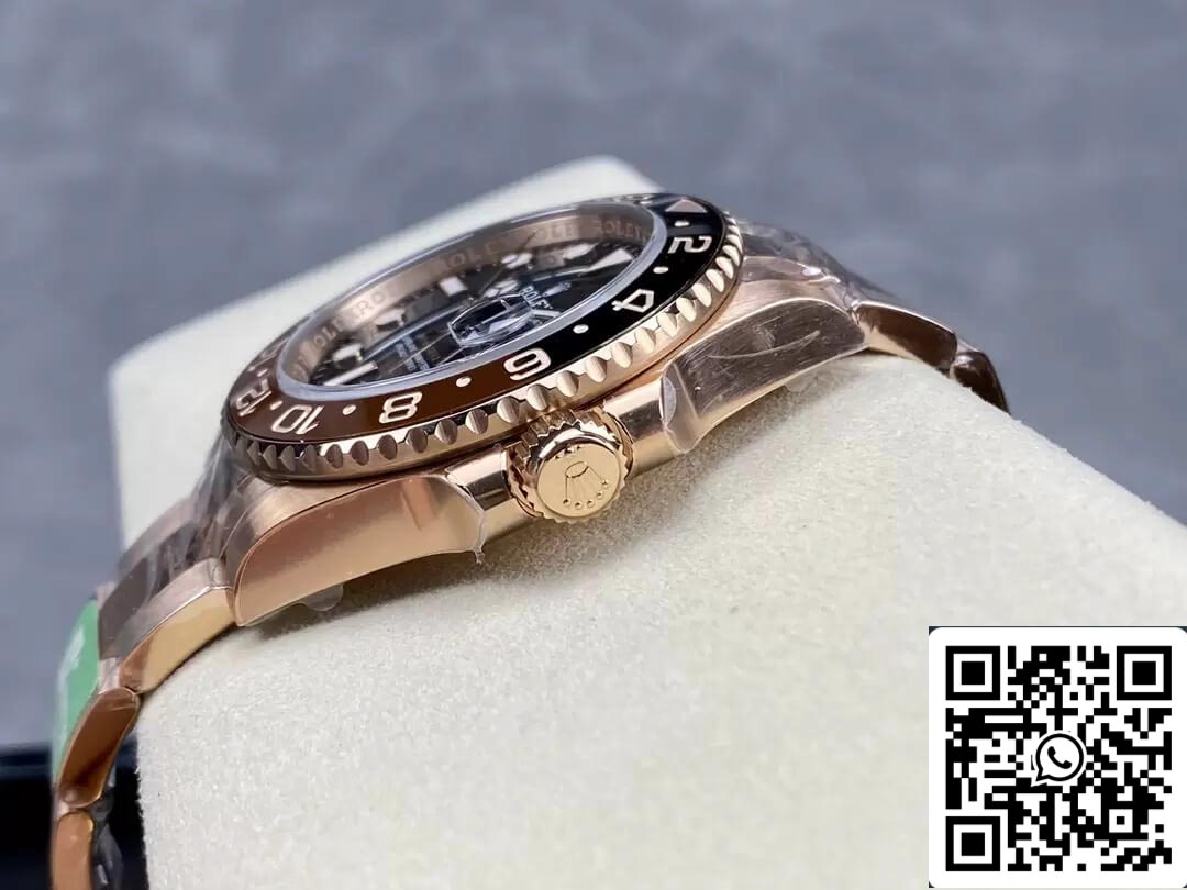 Rolex GMT Master II M126715CHNR-0001 1:1 Meilleure édition C+ Cadran noir d'usine