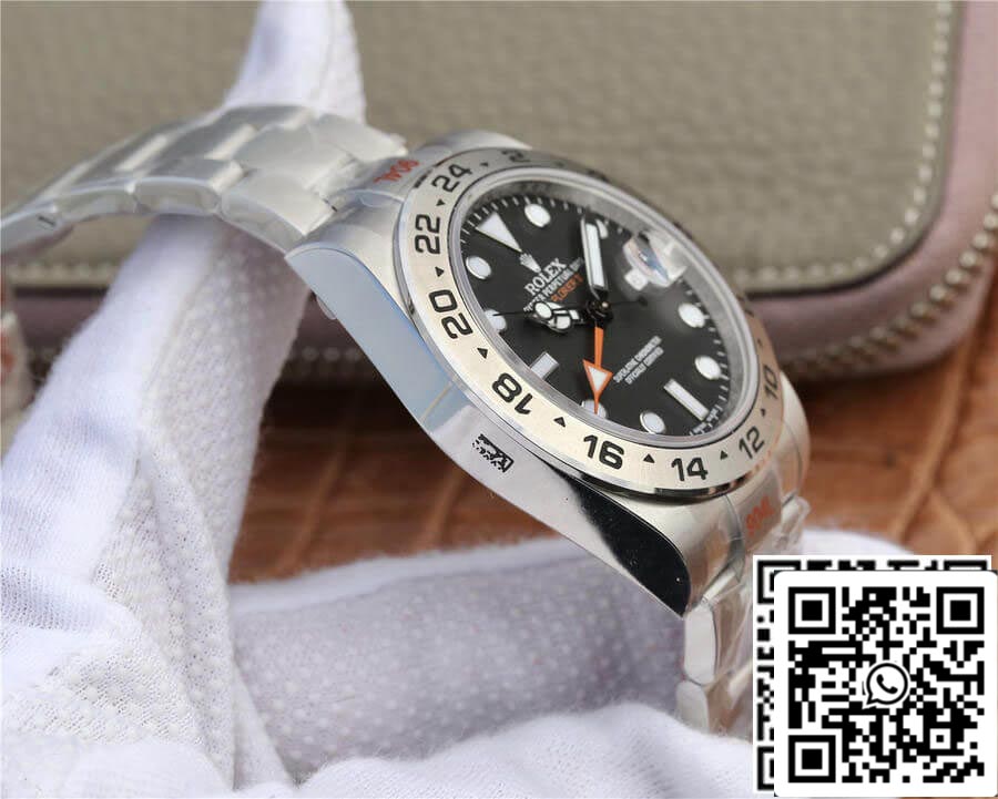 Rolex Explorer M216570-0002 1:1 Melhor Edição GM Factory V4 mostrador preto